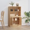 Skříň highboard dub sonoma 60 x 35,5 x 103,5 kompozitní dřevo