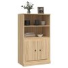 Skříň highboard dub sonoma 60 x 35,5 x 103,5 kompozitní dřevo