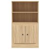 Skříň highboard dub sonoma 60 x 35,5 x 103,5 kompozitní dřevo