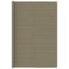 Koberec do stanu 250 x 200 cm taupe