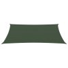 Plachta proti slunci 160 g/m² tmavě zelená 2,5 x 3,5 m HDPE