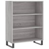 Skříň highboard šedá sonoma 69,5 x 34 x 180 cm kompozitní dřevo