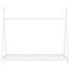 Rám dětské postele bílý masivní borové dřevo 90 x 200 cm