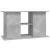 Stojan na akvárium betonově šedý 101x41x58 cm kompozitní dřevo