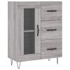 Skříň highboard šedá sonoma 69,5 x 34 x 180 cm kompozitní dřevo
