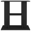 Stojan na akvárium černý 60 x 30 x 60 cm kompozitní dřevo