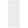 Příborník bílý 88 x 30 x 70 cm kompozitní dřevo