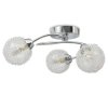 Stropní svítidlo se 3 LED žárovkami G9 120 W