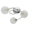 Stropní svítidlo se 3 LED žárovkami G9 120 W