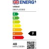 Stropní svítidlo se 3 LED žárovkami G9 120 W