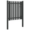 Zahradní plotová branka ocelová 100 x 100 cm antracitová