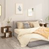 Noční stolky 2 ks hnědý dub 50x30x51,5 cm kompozitní dřevo