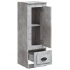 Skříň highboard betonově šedá 36x35,5x103,5 kompozitní dřevo
