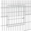 3dílná klec pro králíka 325 x 109 x 54 cm pozinkované železo