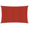 Stínící plachta 160 g/m² červená 2,5 x 4 m HDPE
