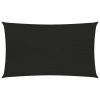 Stínící plachta 160 g/m² černá 5 x 8 m HDPE