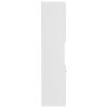 Koupelnová skříňka bílá 30 x 30 x 130 cm kompozitní dřevo