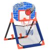 Dětská multifunkční basketbalová hrací sada na zem i na dveře