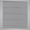 Zebrová roleta 120,9 x 230 cm, šířka látky 116,7 cm, šedá