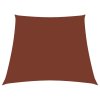 Stínicí plachta oxfordská látka lichoběžník 2/4x3 m terakotová