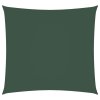 Stínící plachta oxfordská látka čtvercová 2 x 2 m tmavě zelená