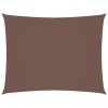 Stínící plachta oxfordská látka obdélníková 2 x 3,5 m hnědá