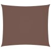 Stínící plachta oxfordská látka obdélníková 2 x 2,5 m hnědá