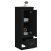 Skříň highboard černá 36 x 35,5 x 103,5 kompozitní dřevo