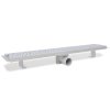 Rovný sprchový odtokový žlab bubliny 730x140 mm nerezová ocel