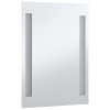 Koupelnové nástěnné zrcadlo s LED osvětlením 60 x 100 cm