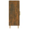 Příborník kouřový dub 34,5 x 34 x 90 cm kompozitní dřevo