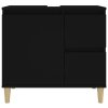 Koupelnová skříňka černá 65 x 33 x 60 cm kompozitní dřevo