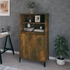 Skříň highboard kouřový dub 60 x 36 x 110 cm kompozitní dřevo