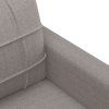 Křeslo taupe 60 cm textil 359082