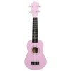 Set soprano ukulele s obalem pro děti růžové 21"
