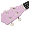 Set soprano ukulele s obalem pro děti růžové 21"