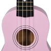 Set soprano ukulele s obalem pro děti růžové 21"