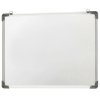 Bílá magnetická tabule stíratelná za sucha 90 x 60 cm ocel