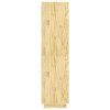Knihovna / dělicí stěna 80 x 35 x 135 cm masivní borovice
