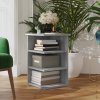 Odkládací skříňka šedá sonoma 35 x 35 x 55 cm kompozitní dřevo