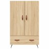 Skříň highboard dub sonoma 69,5 x 31 x 115 cm kompozitní dřevo