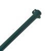 Plotové sloupky, 10 ks, kov, 1,5 m, zelené 142310
