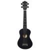 Set soprano ukulele s obalem pro děti černé 23" 70152