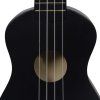 Set soprano ukulele s obalem pro děti černé 23" 70152
