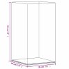 Vitrína průhledná 20 x 20 x 38 cm akryl