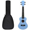 Set soprano ukulele s obalem pro děti blankytně modré 23"