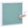 Přístupový panel s hliníkovým rámem a sádrokartonem 200x200 mm 145097