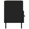 TV skříňka černá 80 x 36 x 50 cm kompozitní dřevo