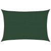 Plachta proti slunci 160 g/m² tmavě zelená 3,5 x 5 m HDPE