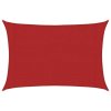 Plachta proti slunci 160 g/m² červená 3 x 4,5 m HDPE